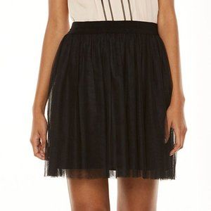 LC Lauren Conrad Black Tulle Mini Circle Skirt - XXL